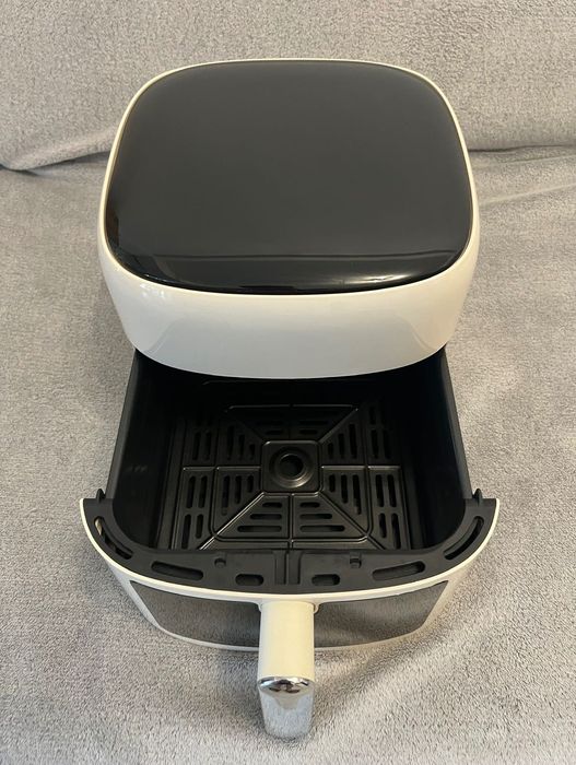 Friteuza cu aer cald HAF6L1500-25, 6 litri, 1500 W, Alb.