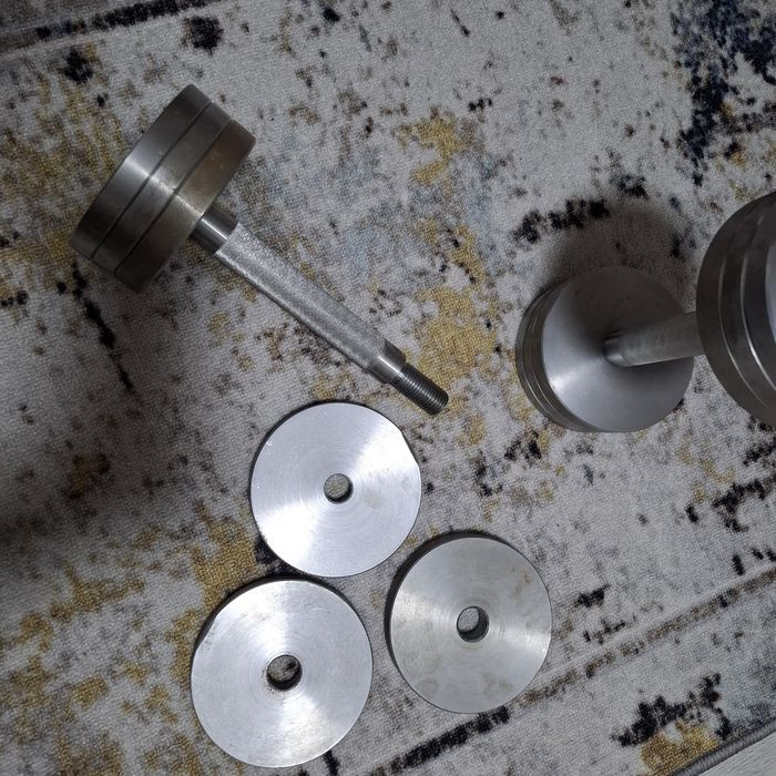 Гантели стальные