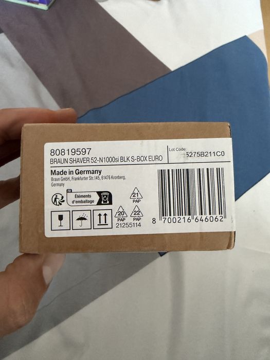 Braun Shaver  52-N1000si