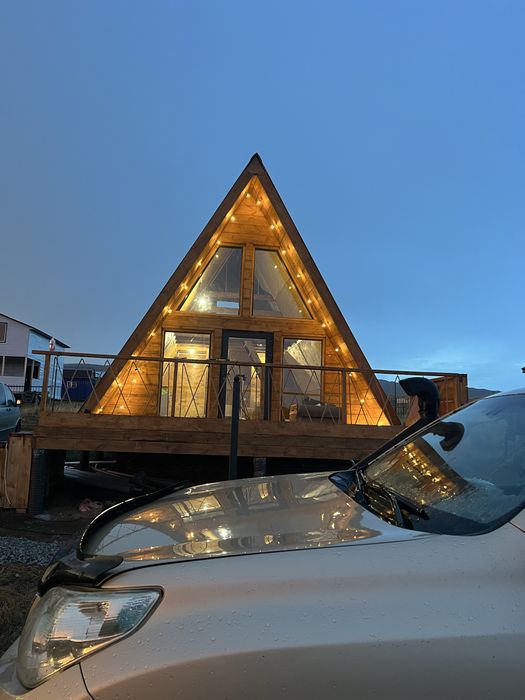 Дом A-frame на Бухтарме