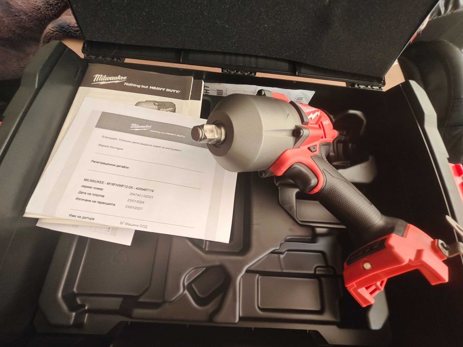 Гайковерт Milwaukee M18 FHIWF12