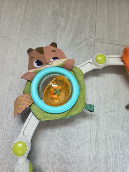 4,99 lei transport azi! Arcadă jucării bebeluși + accesorii interactive,0+ luni, flexibilă, pt scoica, carucior sau patut