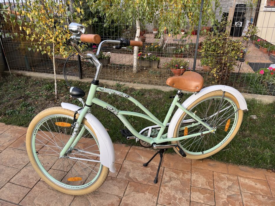 URGENT Bicicleta DAMĂ Scirocco cruiser Tahiti turcoaz