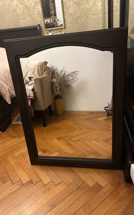 Oglinda deosebita din lemn wenge 70x95 cm
