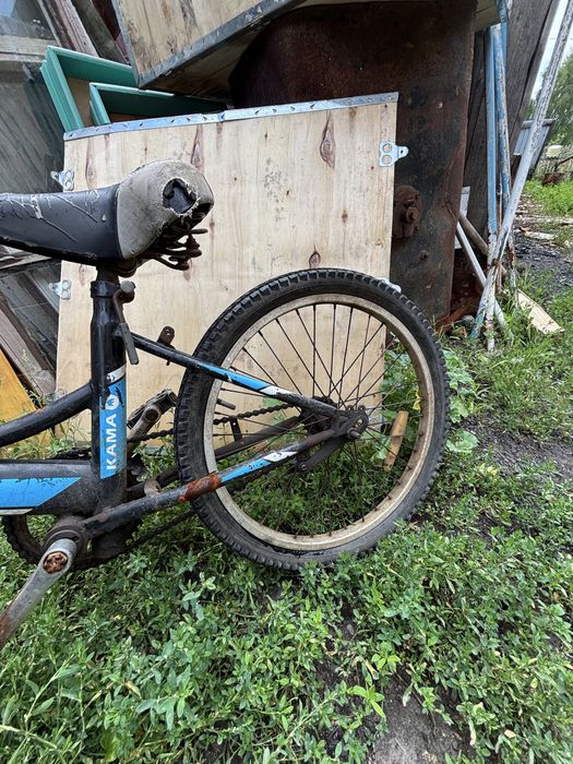 Велосипед кама в нормальном состояние