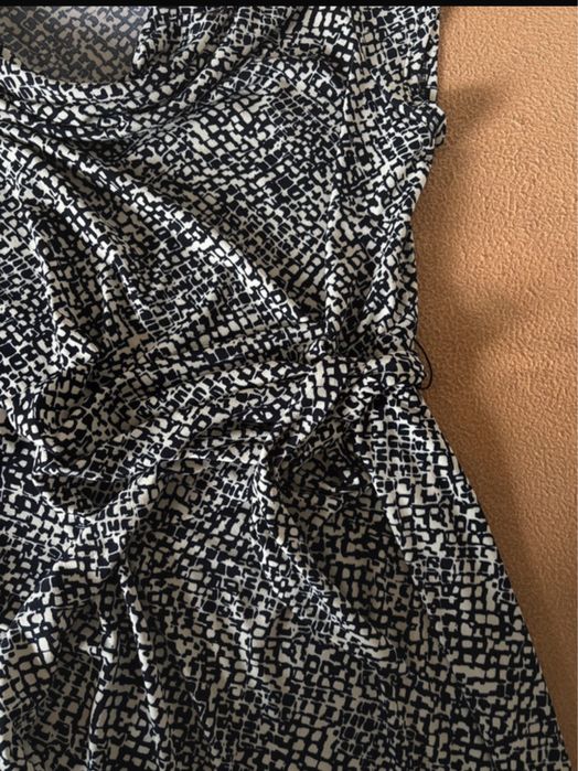Rochie eleganta/office de vara cu guler sal
