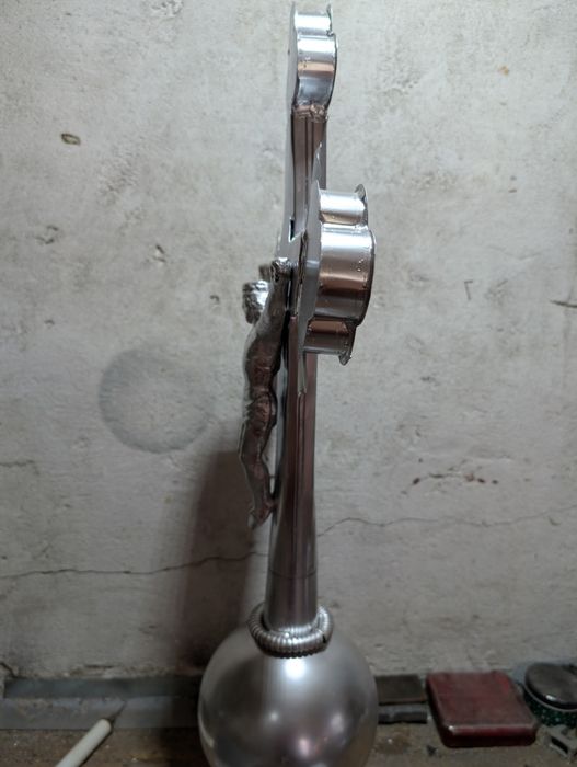 Cruci biserica din tabla zincata