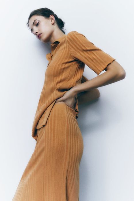 Zara сет пола и блуза