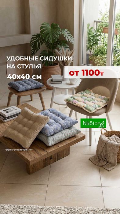 Накидки  на стул 40/40