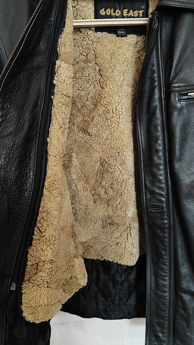 Стильная куртка.Натуральная кожа и мех