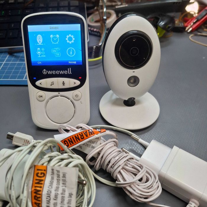 Видео бебефон WEEWELL