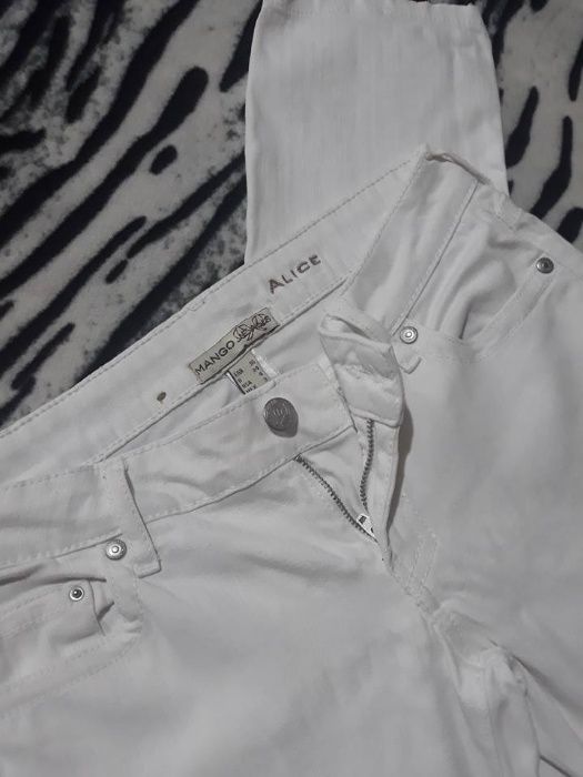 MANGO Бели Дънки