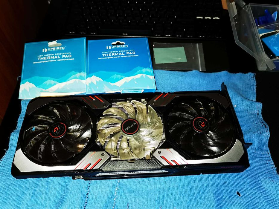 Asrock 6950XT Phantom gaming профилактирана на 28.03.2026.