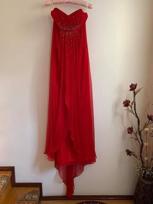 Rochie de mătase naturală cu cristale Swarowski