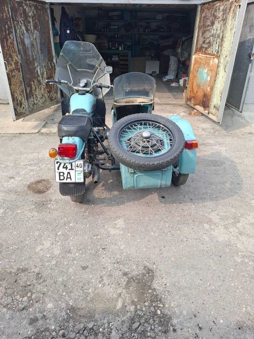Мотоцикл Урал с коляской 1991 года, пробег 30 000 км