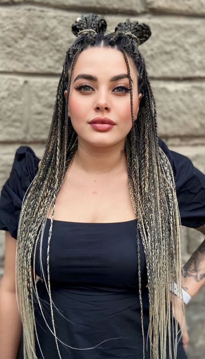 Афрокосы, дреды, афрокудри Нур султан