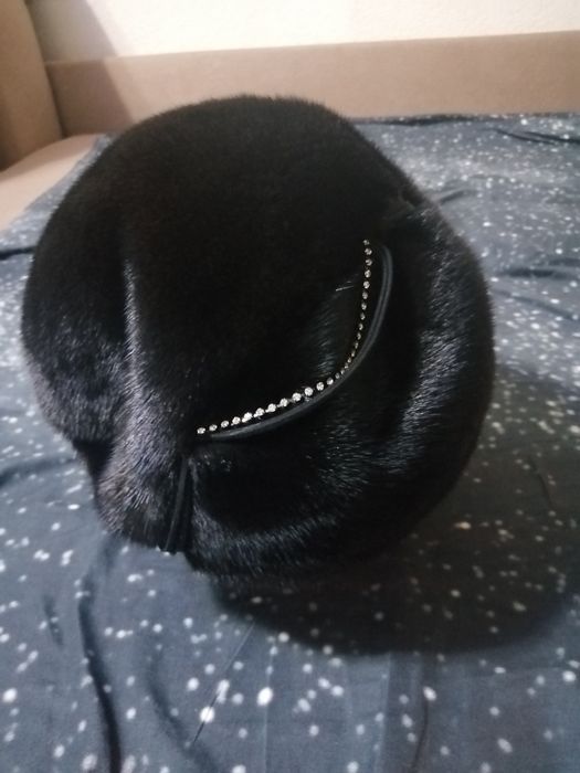 Берет норковый женский