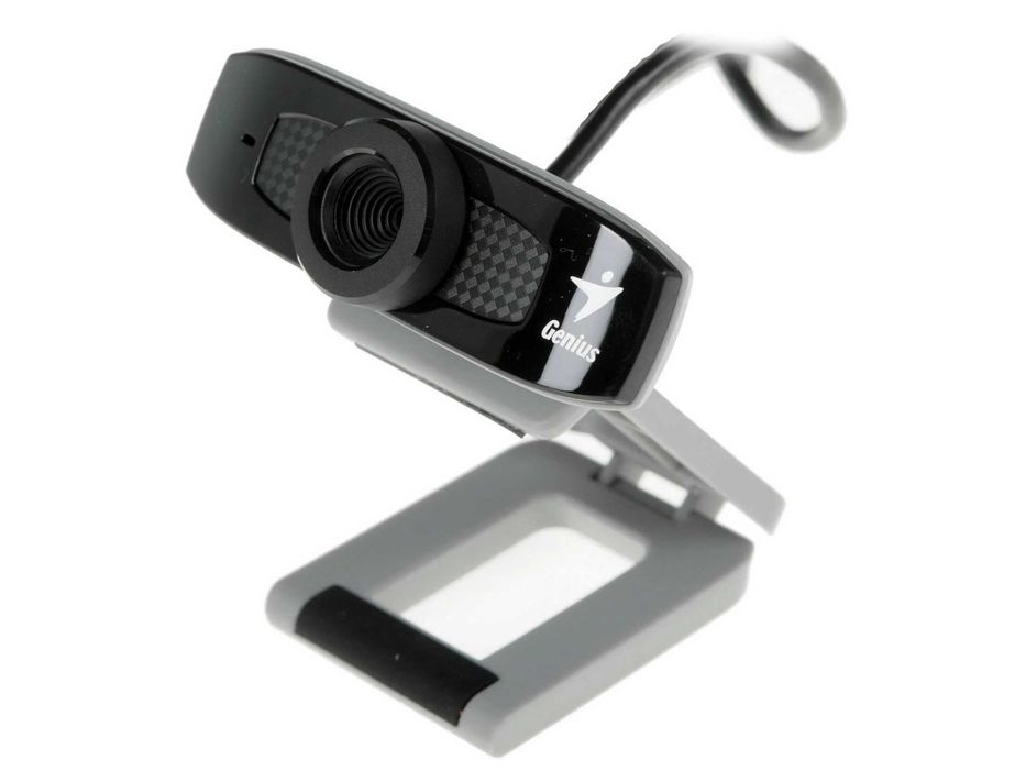 Веб-камера Genius FaceCam 320 серебристо-черная 640х480 Mic USB 2.0
