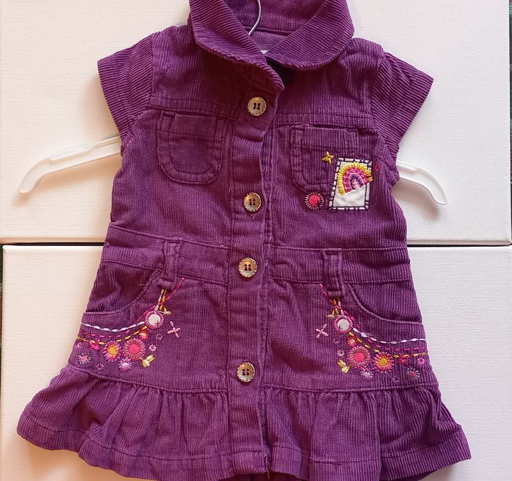 Бебешки роклички, джинсов плат и памучни