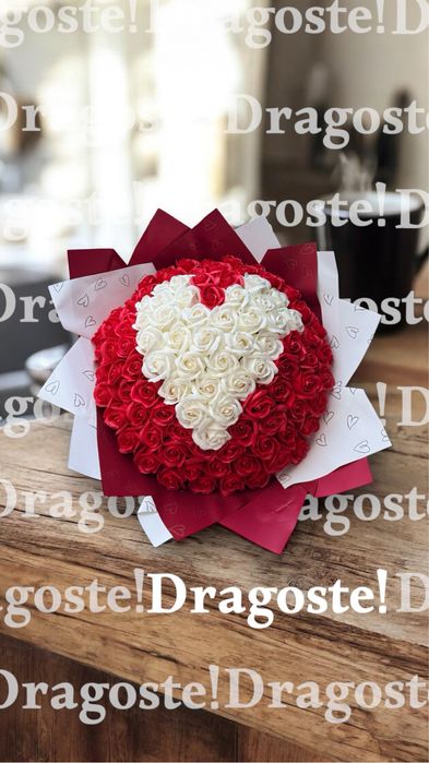 Valentine’s Day buchet 101 Trandafiri