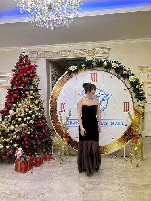 Вечернее платье в пол