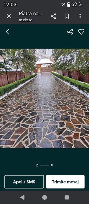 Piatra naturala de munte și montaj profesional