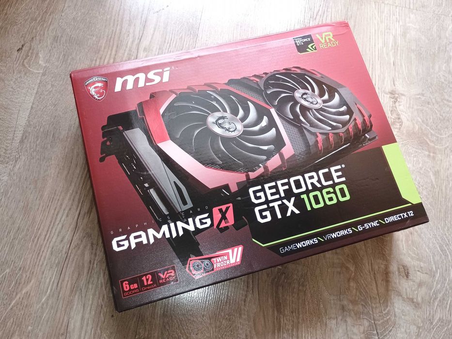 Placa video Geforce GTX 1060 MSI Gaming X Twin Frozr VI