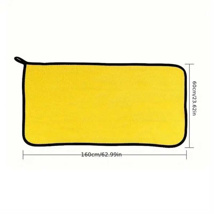 Prosop de spălat auto din microfibră ultra-moale și ultra-absorbant