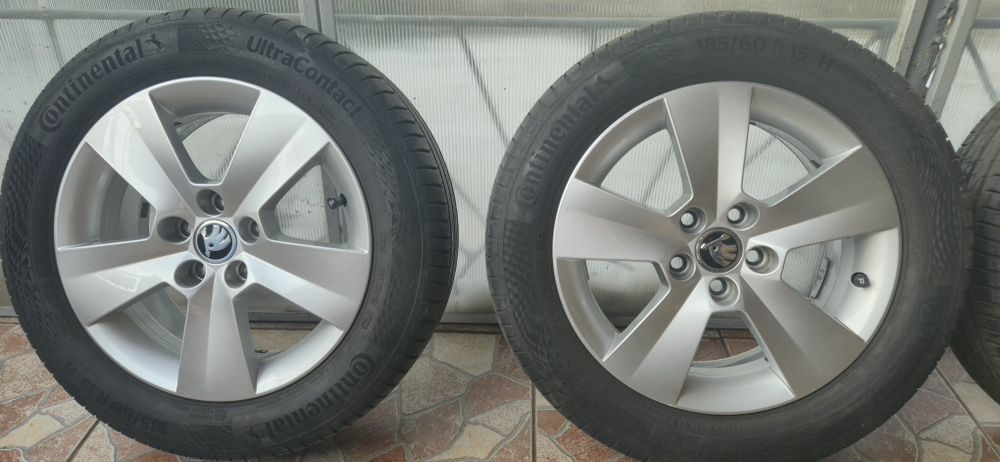 Jante aliaj + anvelope vară