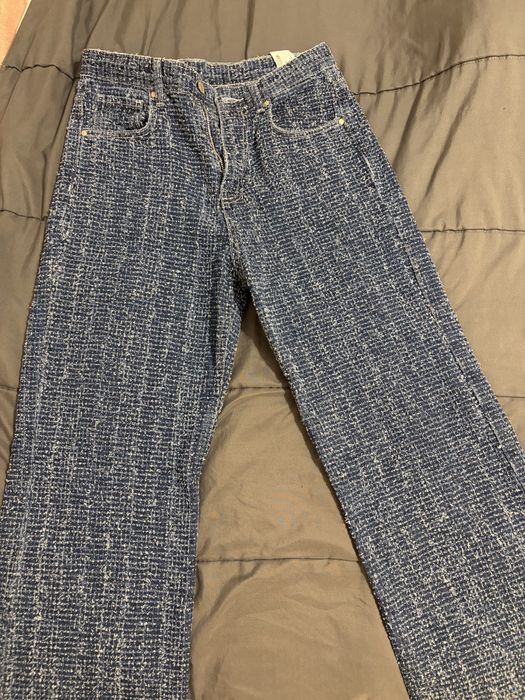 Дамски сини дънки