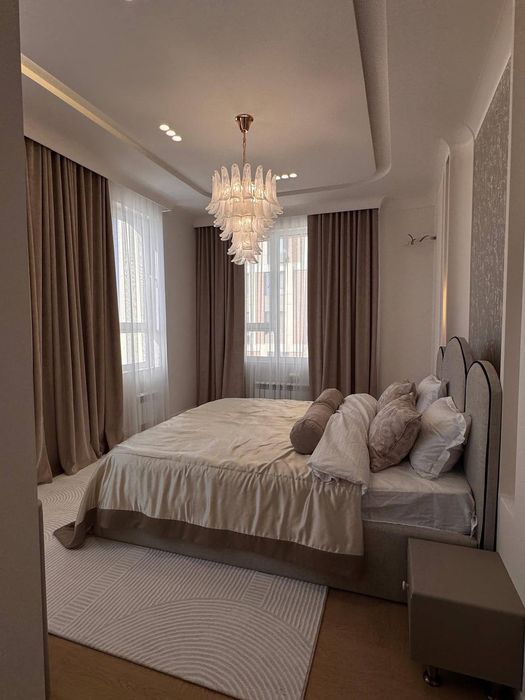Сдаю светлую 3 ком. 1/8 ЖК Gardens Residense ор-р Ташкент сити А1