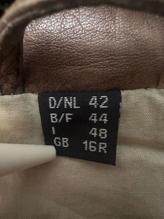 Плащ/ Тренч кожаный