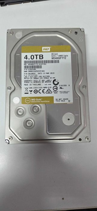 HDD WD4002FYYZ 4TB – Enterprise / Server / NAS