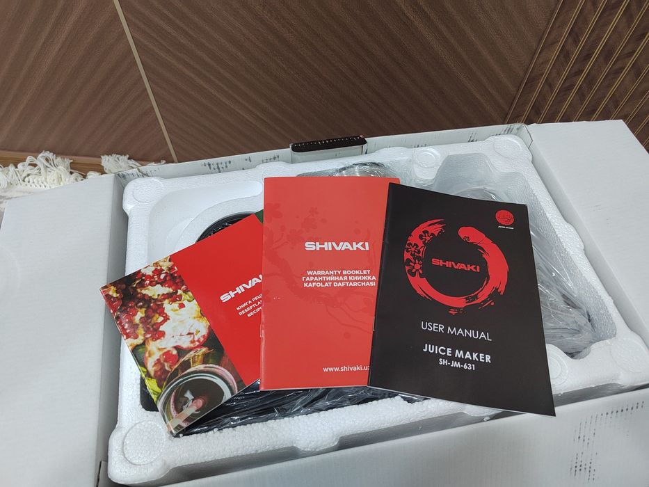 Sokovijimalka sotiladi. Yangi ishlatilmagan.