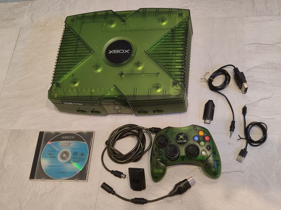 De colecție XBOX GREEN + controller S type
