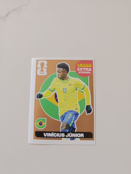 Vinicius Jr. Extra sticker bronze