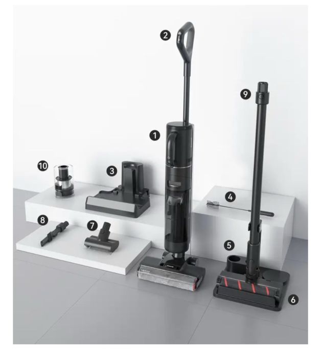 Пылесос DREAME H13 Pro Plus Mix черный