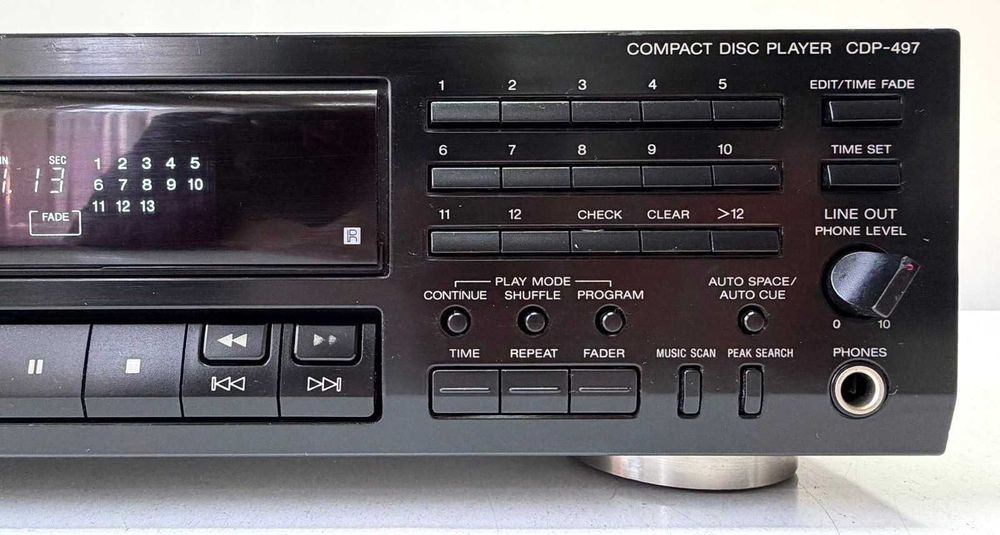 sony cdp 497 cd player pentru amplificator