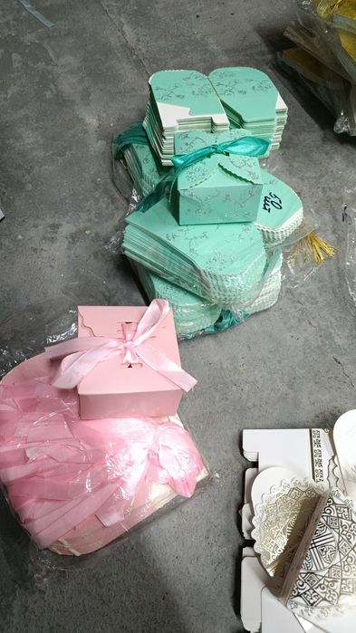 Бонбоньерки  бумажные тойбастар