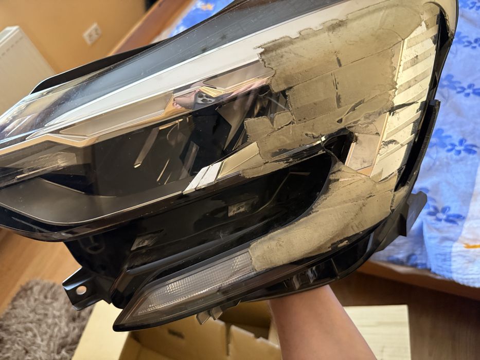 Far renault capture , pure vision , sticla sparta !