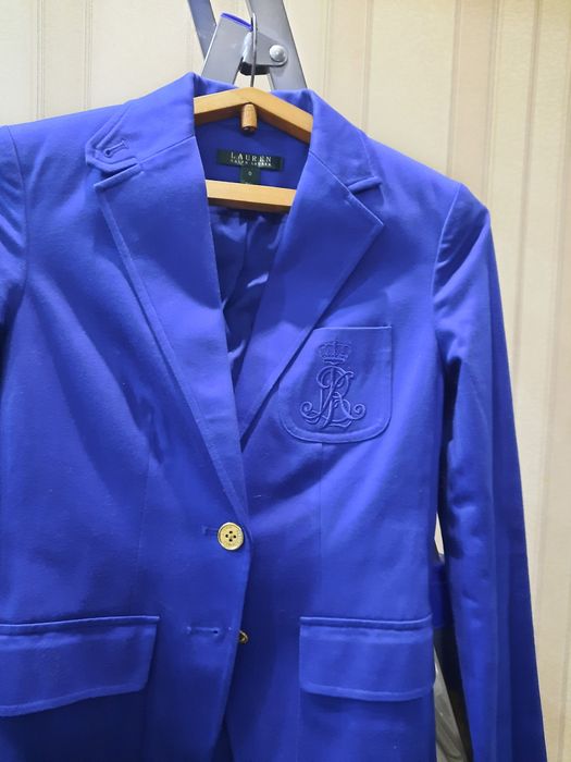 Пиджак   синий. Центр