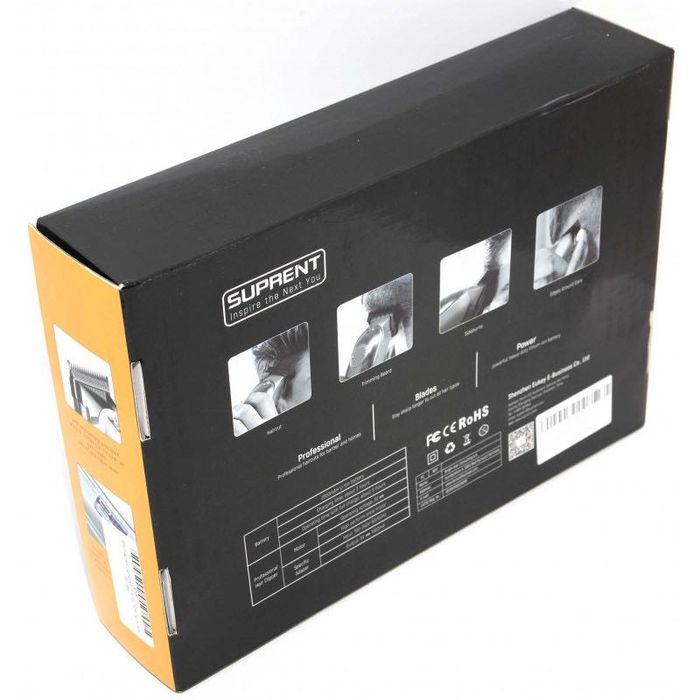 Set profesional masina de tuns si trimmer SUPRENT HC596,sigilat
