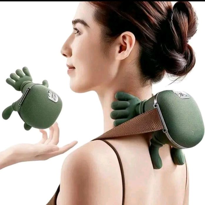 Aparat de masaj cu degete bionice și încălzire