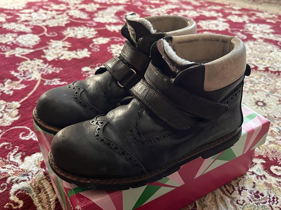 Зимние ботинки в нормальном состояний