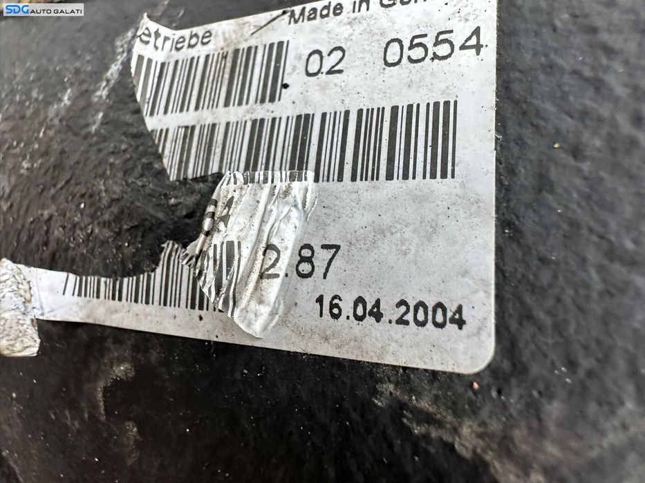 Grup Diferential Cutie Transfer Punte Spate Raport 2.87 Mercedes Clasa E Class W211 E220 2.2 CDI 2002 - 2009 [X4131]