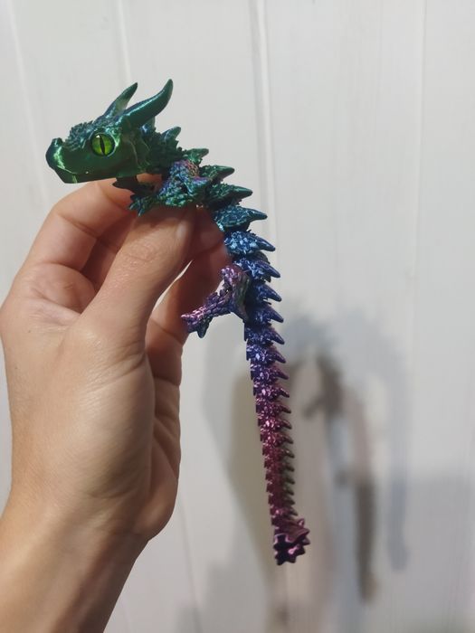 3D принтирано драконче играчка