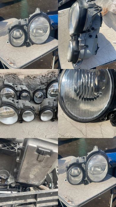 Мерседес 210 лупарик фары
