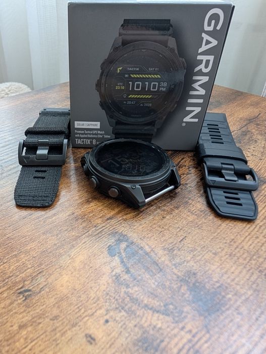 Garmin Tactix 8 Solar Sapphire Titanium 51 mm Ballistics Elite