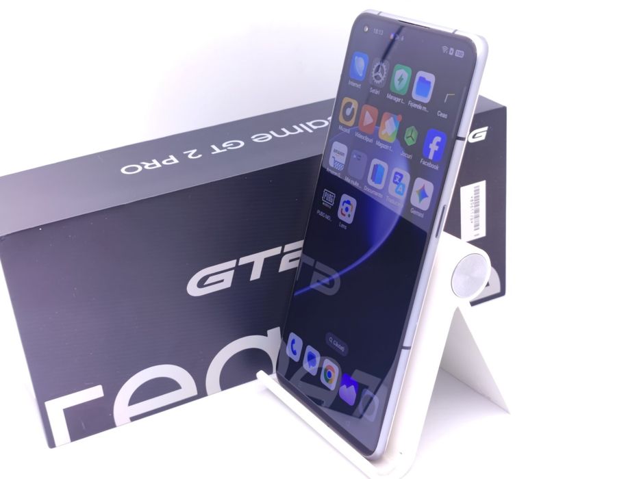 Realme GT2 Pro 256GB Paper White 8GB Dual, Garantie 24 luni | #D89611