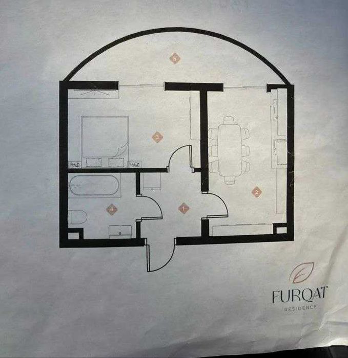 Продам 2-х комнатную(евро)ЖК "FURQAT RESIDENCE" Саракулька.Парк Фуркат